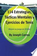 Libro 114 Estrategias, Tácticas Mentales y Ejercicios de Tenis