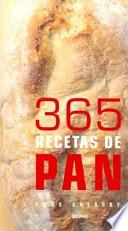 Libro 365 recetas de pan