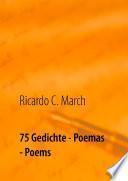 Libro 75 Gedichte - Poemas - Poems