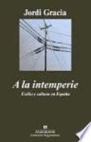 Libro A la intemperie
