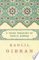 Libro A Third Treasury of Kahlil Gibran