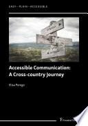 Libro Accessible Communication: A Cross-country Journey