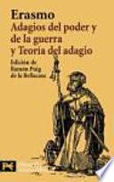 Libro Adagios del poder y de la guerra y teora del adagio / Adagio of power and war and theory of Adagio