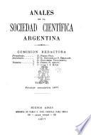 Libro Anales de la Sociedad Científica Argentina