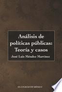 Libro Análisis de políticas públicas: