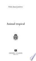 Libro Animal tropical