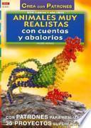 Libro Animales muy realistas con cuentas y abalorios