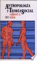 Libro Antropología y teoría social