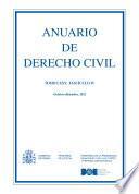 Libro Anuario de Derecho Civil (Tomo LXXV, fascículo IV, octubre-diciembre 2022)