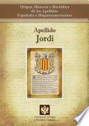 Libro Apellido Jordi