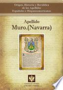 Libro Apellido Muro.(Navarra)