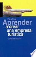 Libro Aprender a crear una empresa turística