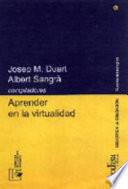 Libro Aprender en la virtualidad