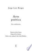 Libro Arte poética