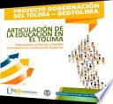 Libro Articulación de la educación en el Tolima