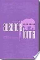 Libro Ausencia y forma