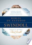 Libro Biblia de estudio Swindoll NTV