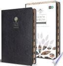 Libro Biblia Reina Valera 1960 Letra Grande. Símil piel Negro, índice, Tamaño Manual / Spanish Bible RVR 1960.  Handy Size, Thumb Index, Large Print, Black Leathersof