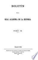 Libro Boletín de la Real Academia de la Historia