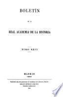 Libro Boletín de la Real Academia de la Historia