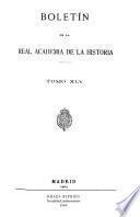 Libro Boletín de la Real Academia de la Historia