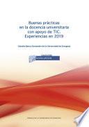 Libro Buenas prácticas en la docencia universitaria con apoyo de TIC. Experiencias en 2019