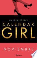 Libro Calendar Girl. Noviembre (Edición mexicana)