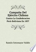 Libro Campa?a Del Ej?rcito Chileno