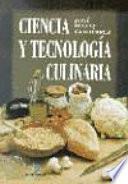 Libro Ciencia y tecnología culinaria