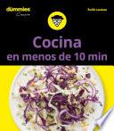 Libro Cocina en menos de 10 minutos para Dummies