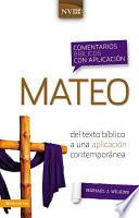 Libro Comentario Bíblico con Aplicación NVI Mateo