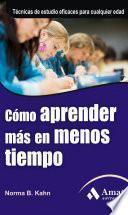 Libro Cómo aprender más en menos tiempo
