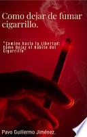 Libro Cómo dejar de fumar cigarrillo.