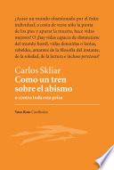 Libro Como un tren sobre el abismo
