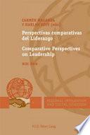 Libro Comparative Perspectives on Leadership