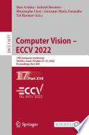 Libro Computer Vision – ECCV 2022