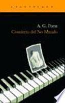 Libro Concierto del no mundo