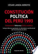 Libro Constitución Política del Perú 1993