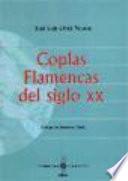 Libro Coplas flamencas del siglo XX