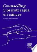 Libro Counselling y psicoterapia en cáncer
