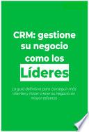 Libro CRM gestione su negocio como los líderes