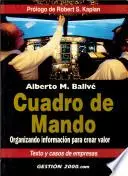 Libro Cuadro de mando