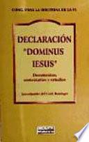Libro Declaración Dominus Iesus