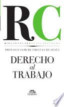 Libro Derecho al Trabajo