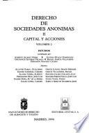 Libro Derecho de sociedades anónimas: Capital y acciones (2 v.)