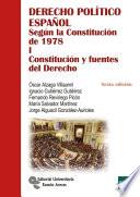 Libro Derecho político español.Según la Constitución de 1978