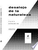 Libro desalojo de la naturaleza