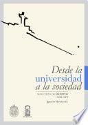 Libro Desde la universidad a la sociedad