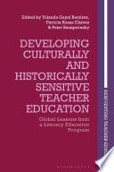 Libro Developing Culturally and Historically Sensitive Teacher Education