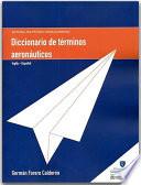 Libro Diccionario de términos aeronáuticos